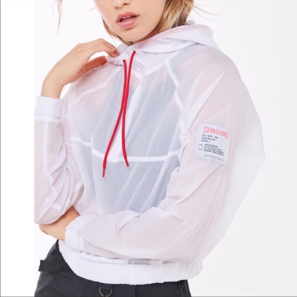 Spalding Sheer Woven Windbreaker Jacket - Picture 2 of 9